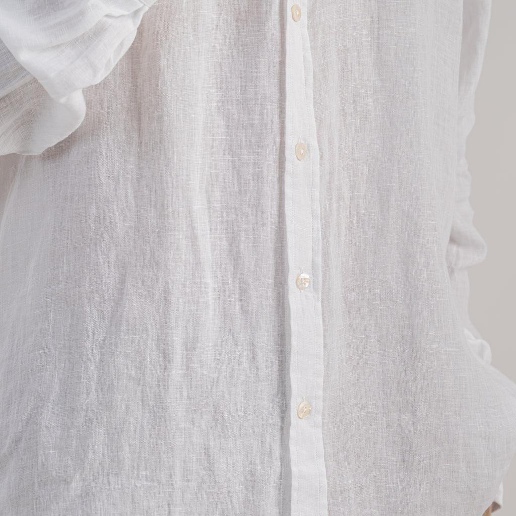PREMIUM 100% LINEN SHIRT – BLANC (WHITE)