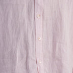 PREMIUM 100% LINEN SHIRT – ROSE POUDRÉ (LIGHT PINK)