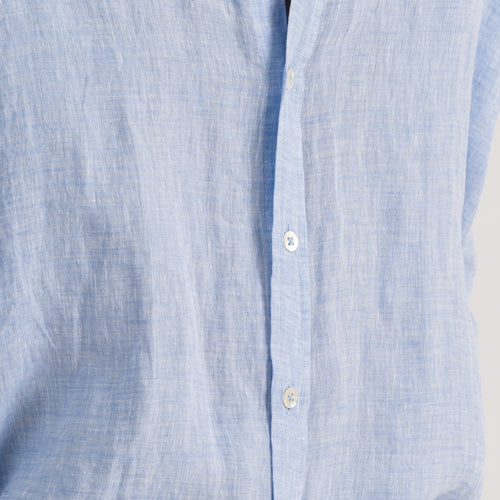 PREMIUM 100% LINEN SHIRT – BLEU CIEL (LIGHT BLUE)